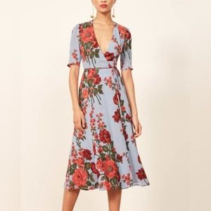 Reformation Mona Dress in Claudette NWT size small